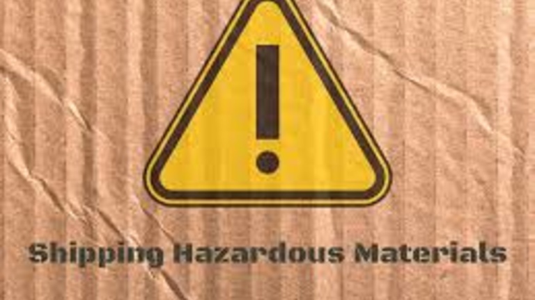 Shipping Hazardous Materials
